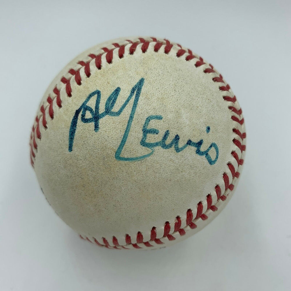 Al Lewis The Munsters Single Signed National League Baseball With JSA COA RARE