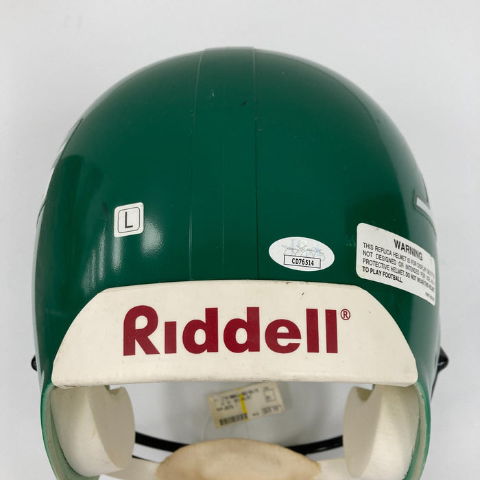 Joe Namath Signed Riddell Full Size New York Jets Helmet JSA COA