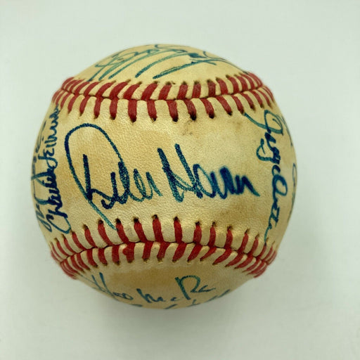 1985 Kansas City Royal World Series Champs Team Signed Baseball With JSA COA