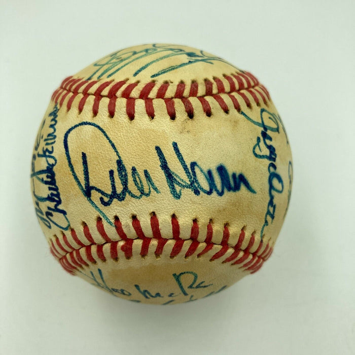 1985 Kansas City Royal World Series Champs Team Signed Baseball With JSA COA