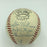 Nice 1958 Los Angeles Dodgers Team Signed National League Baseball JSA COA