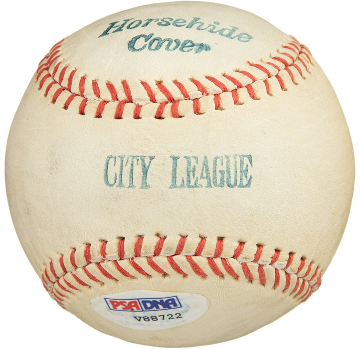 Stunning Joe Medwick Single Signed Baseball PSA DNA COA