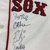2004 Boston Red Sox World Series Camps Team Signed Majestic Jersey PSA DNA COA
