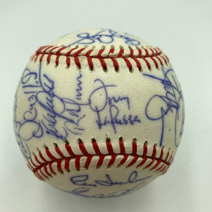 1991 All Star Game Team Signed Baseball Cal Ripken Jr. Kirby Puckett JSA COA
