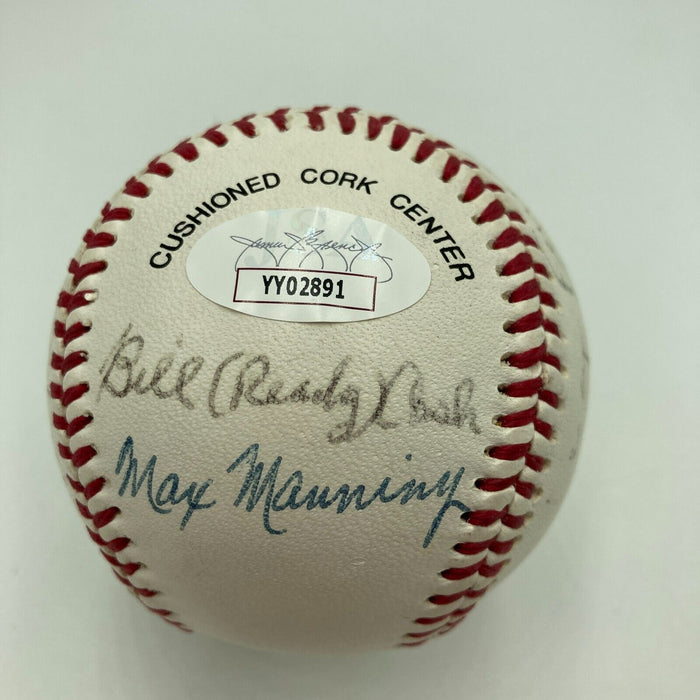 Josh Gibson Jr. Negro League Legends Multi Signed Baseball JSA COA