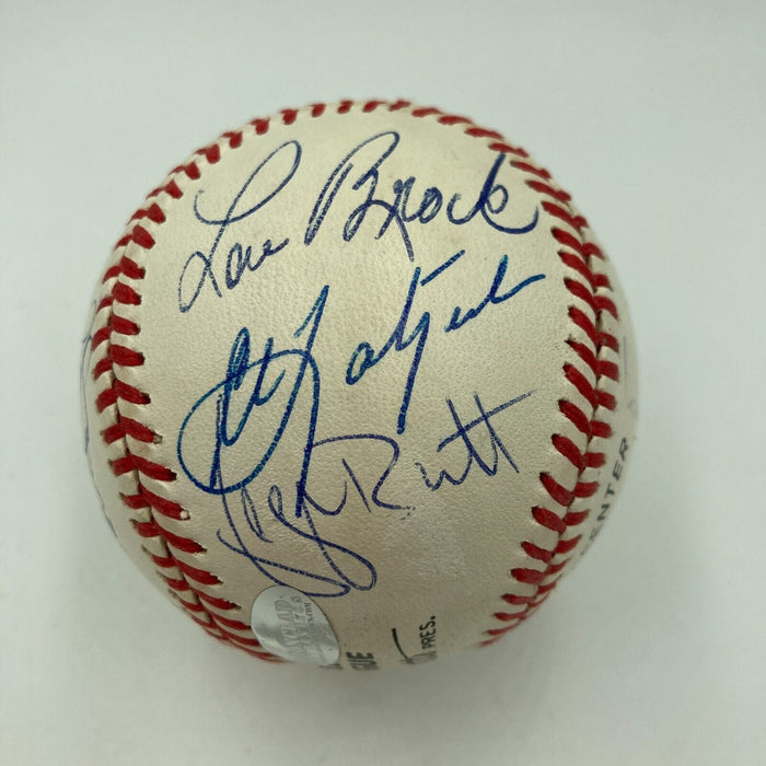 3,000 Hit Club Signed Baseball 15 Sigs Willie Mays Hank Aaron Stan Musial JSA