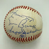 Mickey Mantle Willie Mays Aaron 500 Home Run Signed Baseball PSA DNA Auto Mint 9