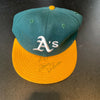 Tony La Russa Signed 1990 Oakland A's Game Used Hat JSA & J.T. Sports COA