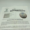 1995 Atlanta Braves World Series Champs Team Signed W.S. Baseball Beckett COA