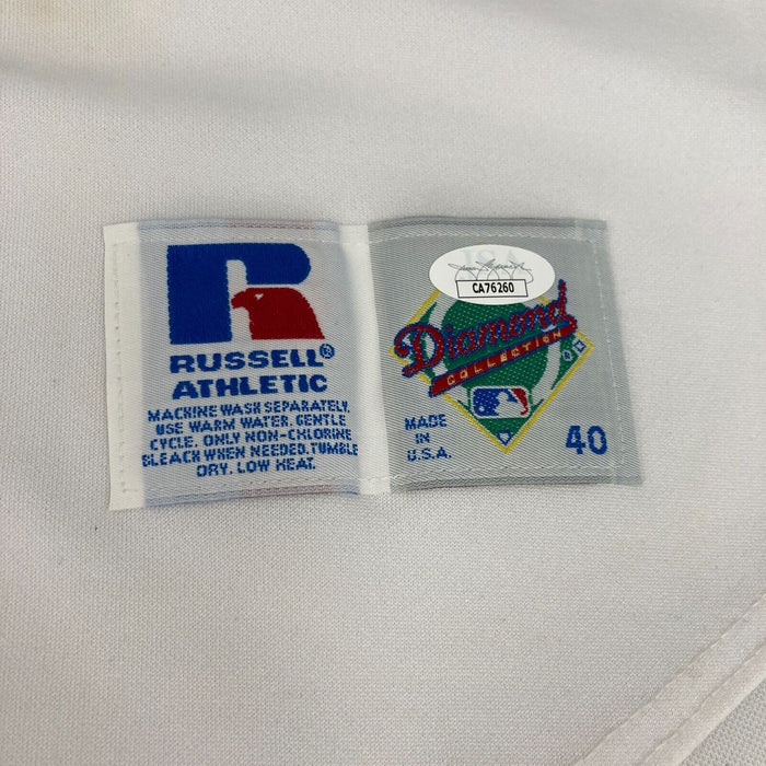 Al Kaline Signed Authentic Detroit Tigers Russell Jersey JSA COA