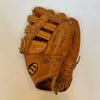 Rare Len Barker 1979 Signed Game Used Baseball Glove With PSA DNA COA