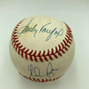 Sandy Koufax & Nolan Ryan Signed Baseball PSA DNA Graded GEM MINT 10