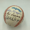 Ted Williams & Joe Dimaggio Hall Of Fame Multi Signed Baseball JSA COA