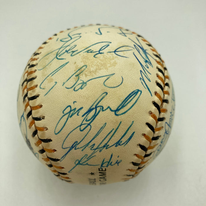 1994 All Star Game National League Team Signed Baseball Barry Bonds PSA DNA COA