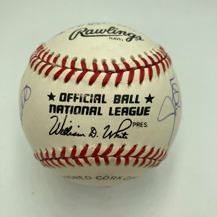 500 Home Run Signed Baseball With 18 Sigs! Mickey Mantle Ted Williams JSA COA