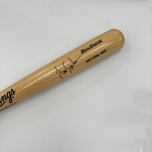 Tim Salmon Signed Big Stick Baseball Bat Beckett Hologram