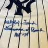 Whitey Ford Chairman Of The Board HOF 74 Signed New York Yankees Jersey JSA COA