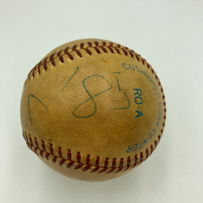 Bob Dylan Single Signed American League Baseball JSA COA RARE