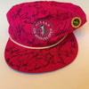 Historic Tiger Woods Signed First Ever 1992 PGA Tournament Riviera Hat JSA COA