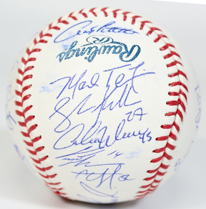 Derek Jeter Ichiro Suzuki 2013 New York Yankees Team Signed Baseball JSA