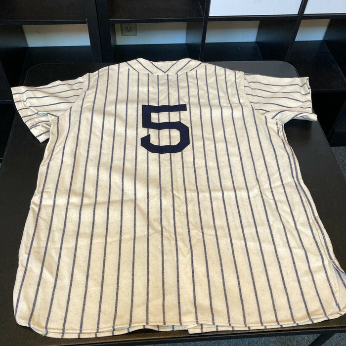 Joe Dimaggio Signed Authentic 1939 New York Yankees Game Model Jersey JSA COA