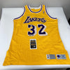 Magic Johnson Signed 1992-93 Los Angeles Lakers Pro Cut Jersey JSA COA & UDA