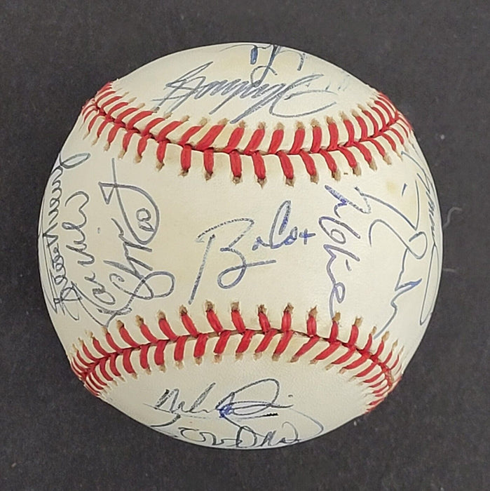 1995 Atlanta Braves World Series Champs Team Signed World Series Baseball BAS