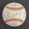 1995 Atlanta Braves World Series Champs Team Signed World Series Baseball BAS