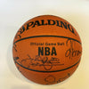 Michael Jordan 1997-98 Chicago Bulls Team Signed Basketball "The Last Dance" JSA