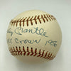 Beautiful Mickey Mantle Triple Crown 1956 Signed Inscribed Baseball JSA COA