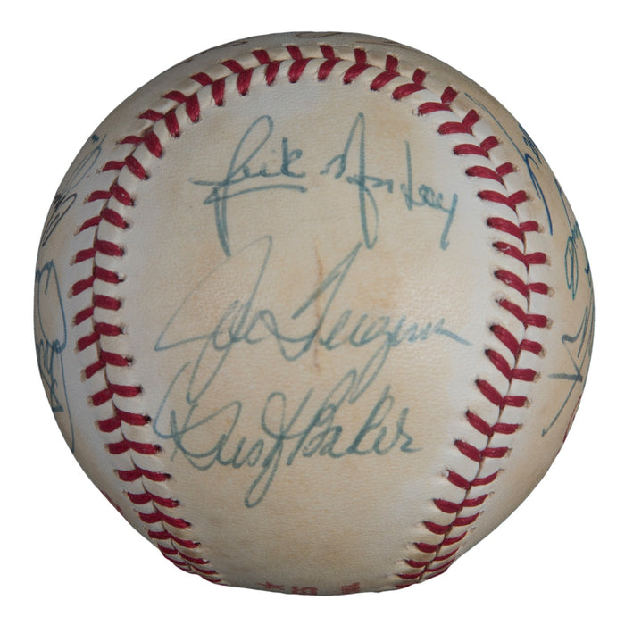 1978 Los Angeles Dodgers NL Champs Team Signed World Series Baseball JSA COA