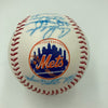 Vintage 1986 New York Mets World Series Champs Team Signed Baseball JSA COA