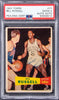 1957 Topps #77 Bill Russell Playing Days Signed Rookie Card RC PSA DNA