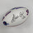 Walter Payton Signed 1986 Super Bowl Presentational Football Beckett COA
