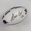 Walter Payton Signed 1986 Super Bowl Presentational Football Beckett COA