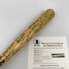 Mickey Mantle Ted Williams Hall Of Fame Multi Signed Bat 53 Sigs Beckett COA