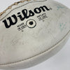1982 Philadelphia Eagles Team Signed Wilson NFL Football Beckett COA