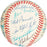 Beautiful Joe Dimaggio Hall Of Fame Multi Signed Baseball JSA & Beckett COA