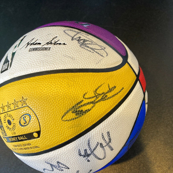 2018 NBA All Star Game Team Signed Basketball JSA COA 30 SIgs Stephen Curry