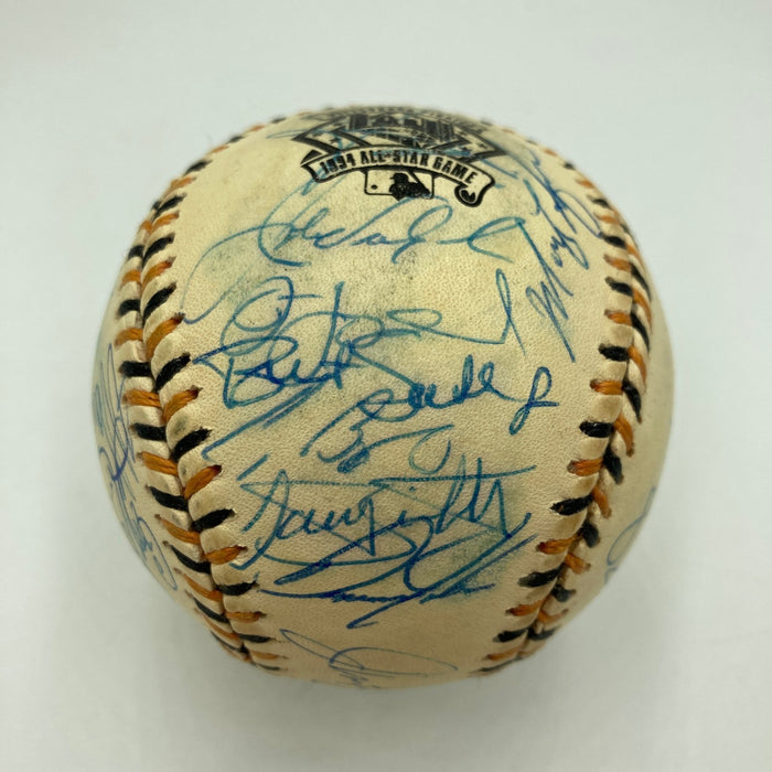 1994 All Star Game National League Team Signed Baseball Barry Bonds PSA DNA COA