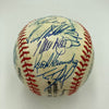 1986 New York Mets World Series Champs Team Signed Vintage NL Baseball JSA COA