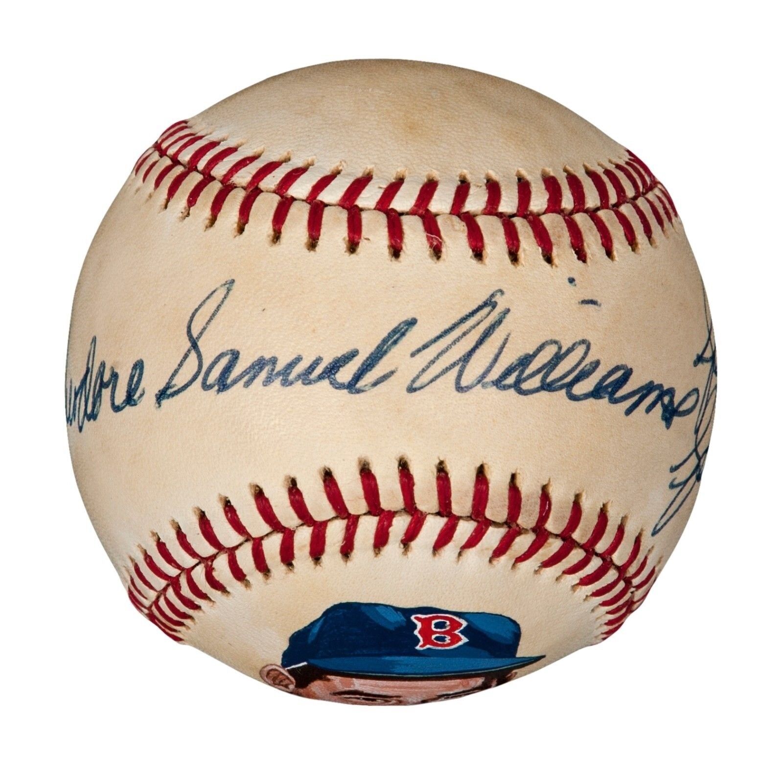 Ted Williams "The Splendid Splinter" Full Name Signed Baseball JSA MINT 9