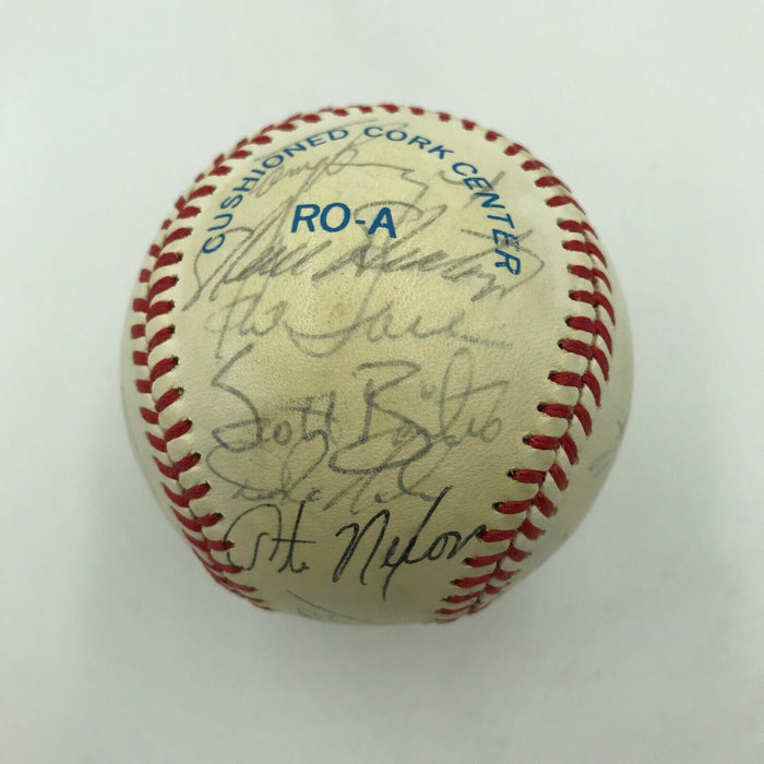 1979 Cleveland Indians Team Signed Official American League Baseball