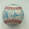Vintage 1986 New York Mets World Series Champs Team Signed Baseball JSA COA