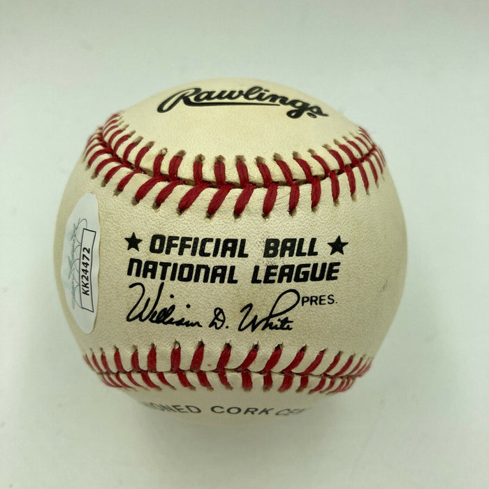 New York City Mayor David Dinkins (Dec.) Signed Autographed Baseball JSA COA