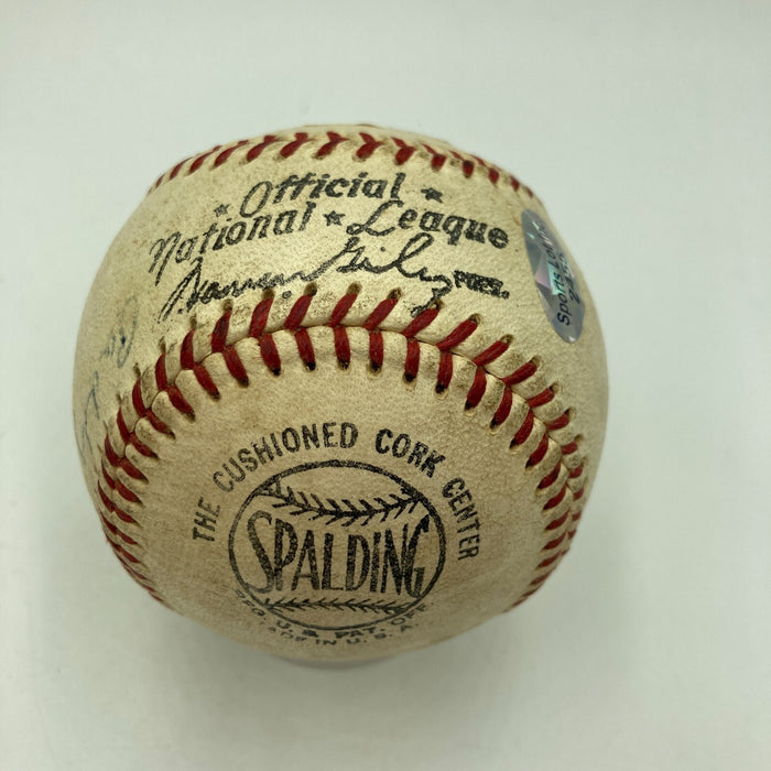 Paddy Livingston Single Signed Baseball 1910 & 1911 World Series Champ PSA DNA