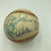 Willie Mays Joe Medwick Nellie Fox 1960's HOF Legend Multi Signed Baseball JSA