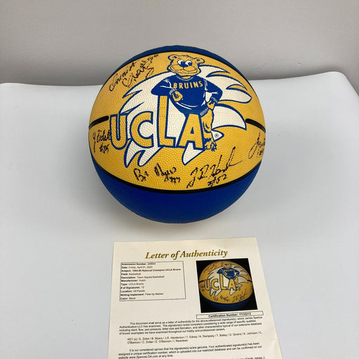 1994-95 National Champion UCLA Bruins Team-Signed  UCLA Bruins Basketball JSA