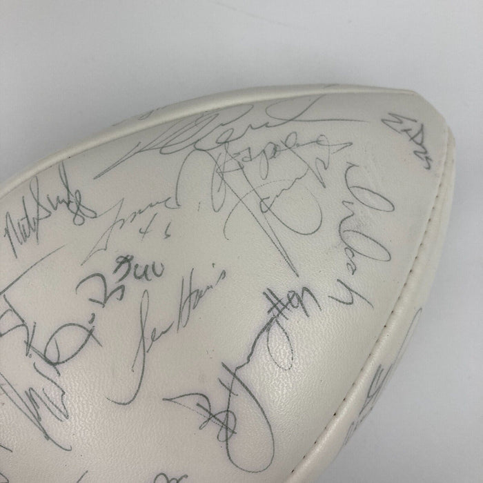 1994 San Francisco 49ers Super Bowl XXIX Champs Team Signed Football JSA COA