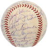 1953 New York Yankees World Series Champs Team Signed Baseball Mickey Mantle JSA